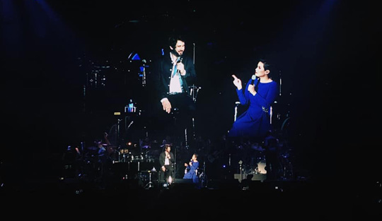 Josh Groban with Lea Salonga wowed the crowd with their ‘All I Ask of You’ and ‘The Prayer’ during the ‘Josh Groban: Bridges Tour.’