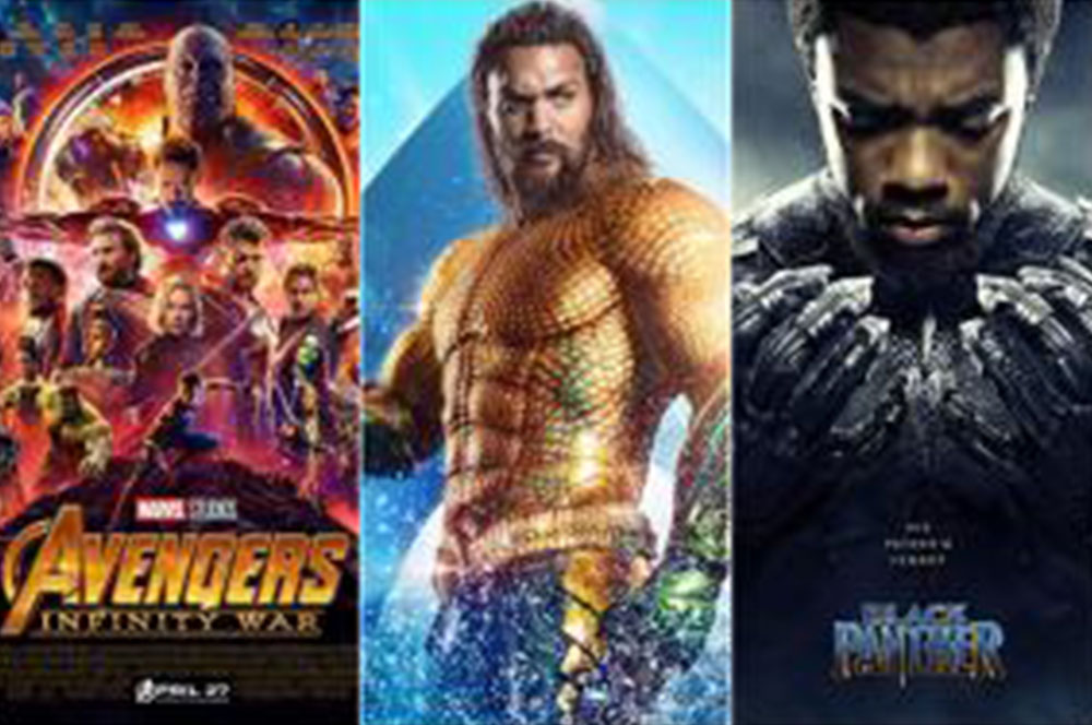 Avengers Infinity War, Black Panther, Aquaman: 7 Out of Top 10 Films at the  Worldwide Box Office in 2018 are Superhero Movies